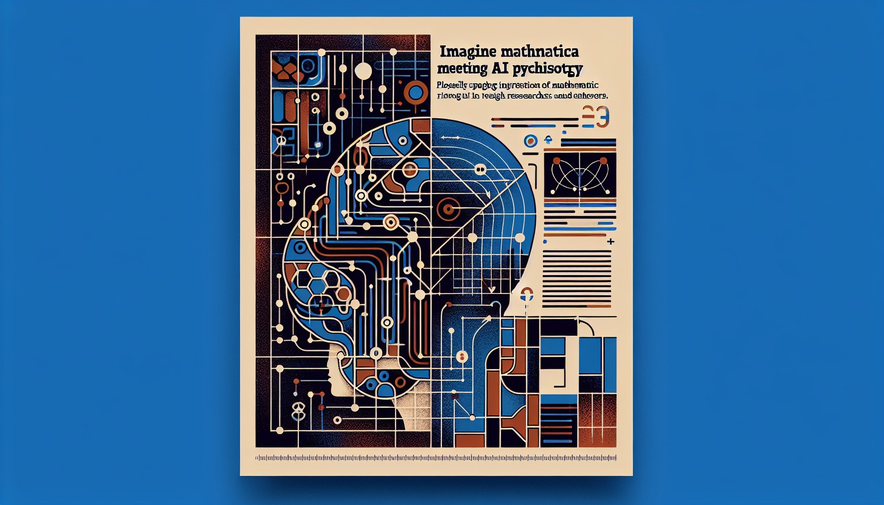 Imagine an editorial composition designed for a technical audience, inspired by the theme of AI in Healthcare and AI Saf