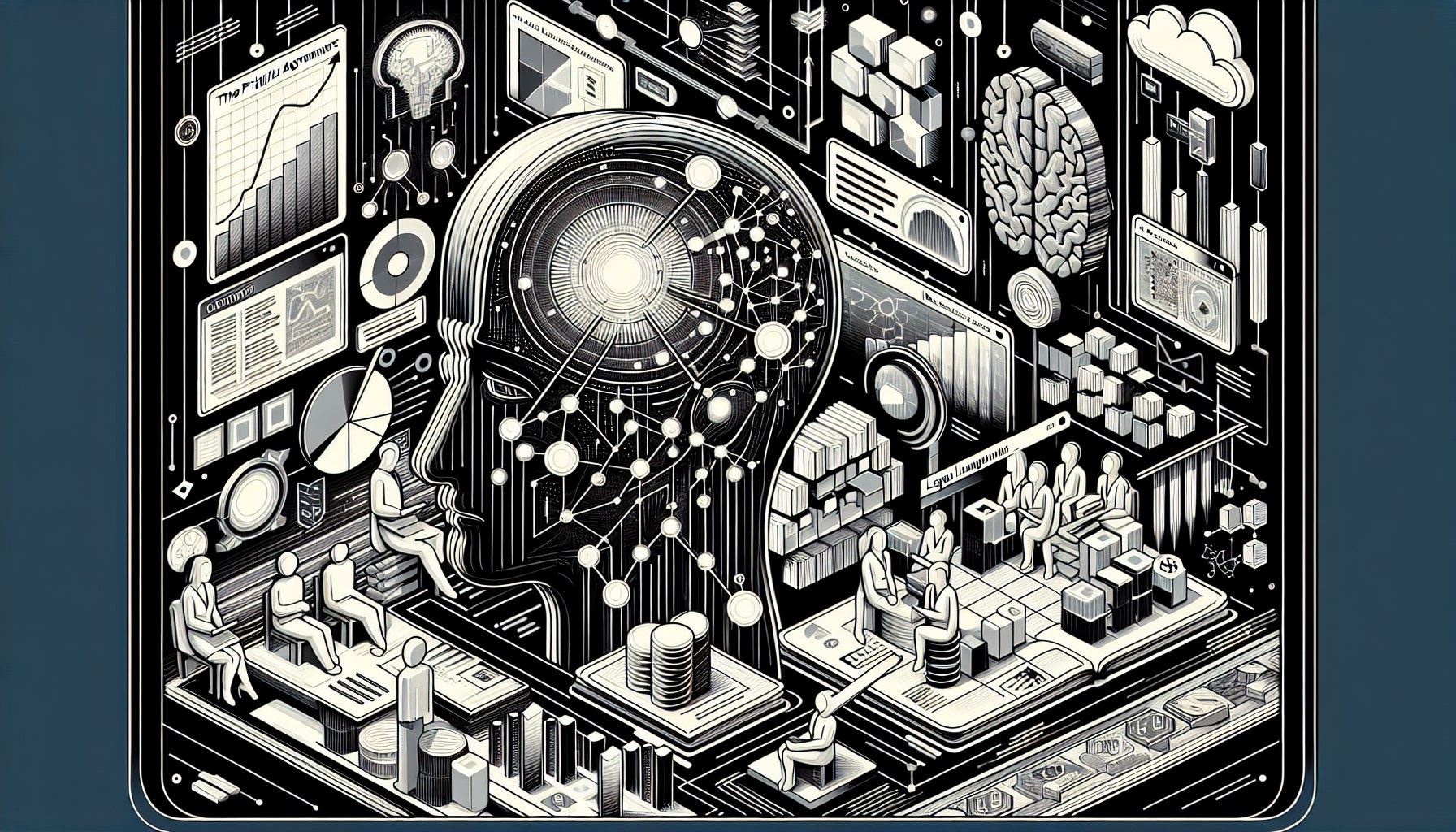 Create a 16:9 editorial composition, in line with the infographic style or schematic vector design. The visual represent