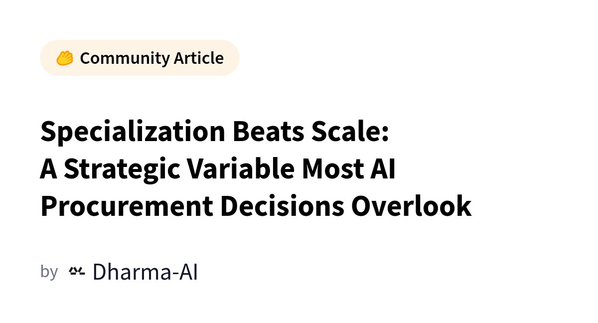 Size Doesn’t Matter: How a 3B Parameter Model Is Outperforming AI Giants