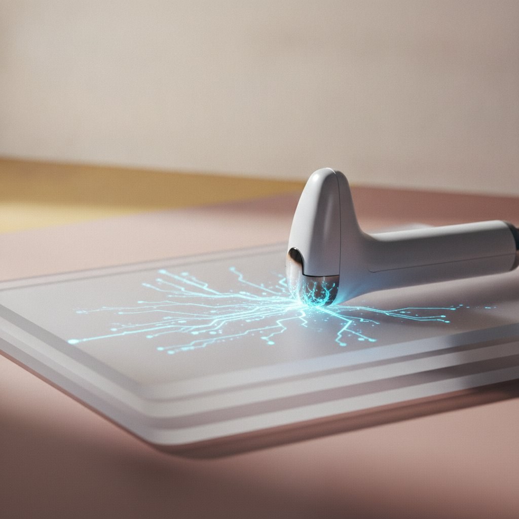 Precision ultrasound with one sensor — software eats the hardware