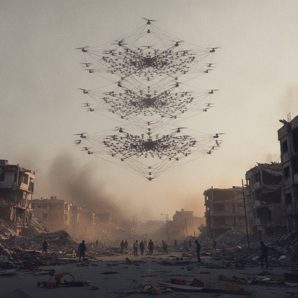 Bychkov introduces three-tier architecture for fully autonomous drone swarms